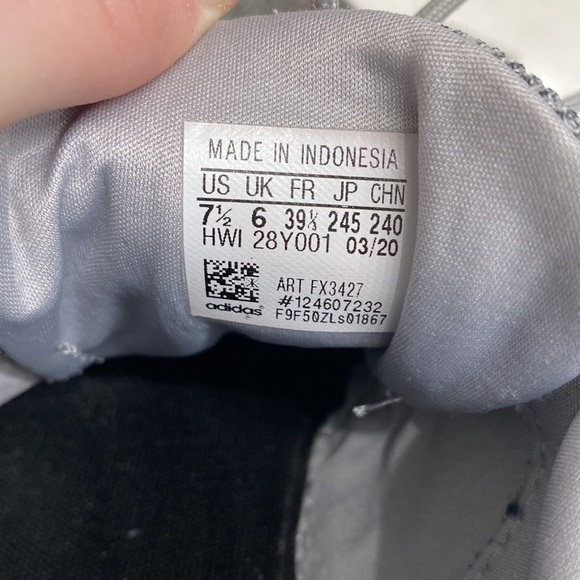 Adidas Women's Athletic Sneakers Cloudfoam Qt Racer 2.0 Running Shoes Size 7.5 - Picture 16 of 16